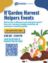 R'Garden Harvest Helpers Event