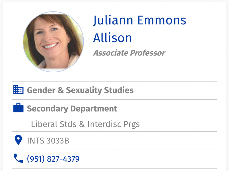 Our Staff- Juliann Emmons