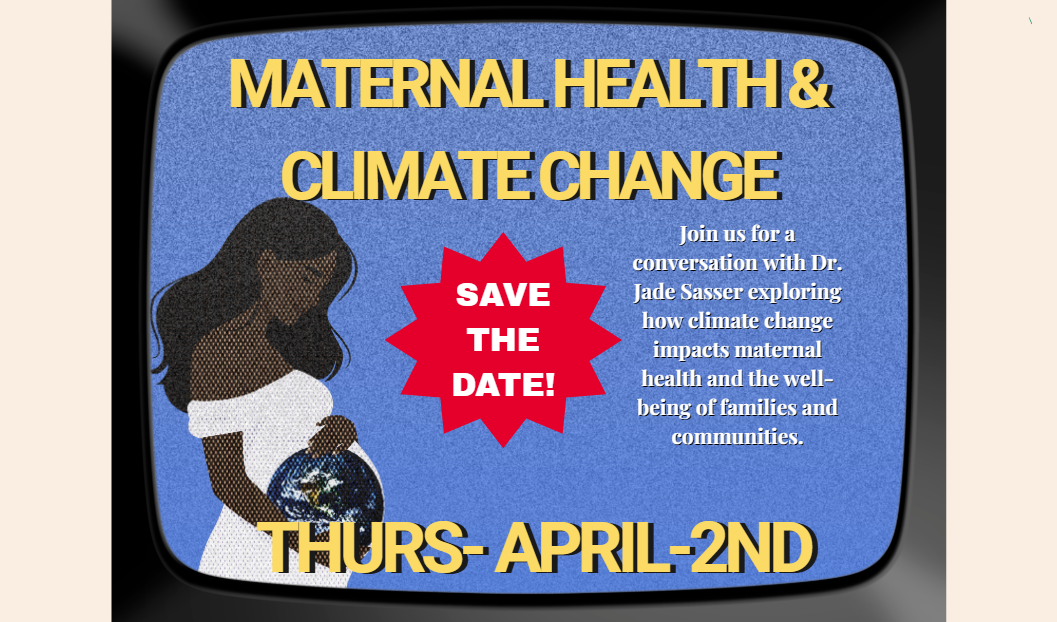 Maternal Health and Climate Change graphic