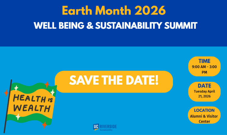 Well Being & Sustainability Summit graphic
