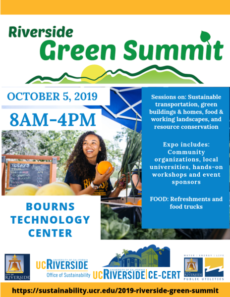 2019 Riverside Green Summit Flyer