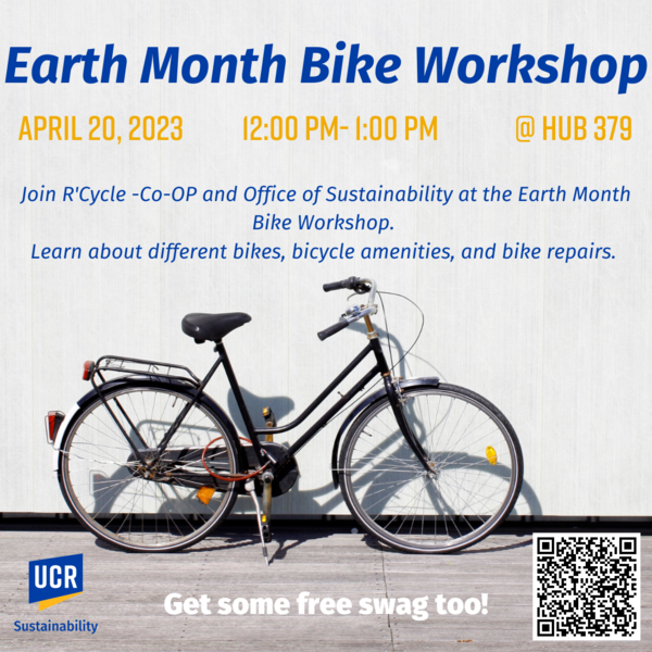 Earth Month Bike Workshop