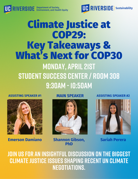 Climate Justice at COP 29
