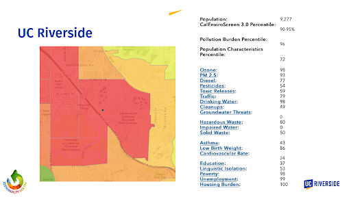 Geographic map of EJ