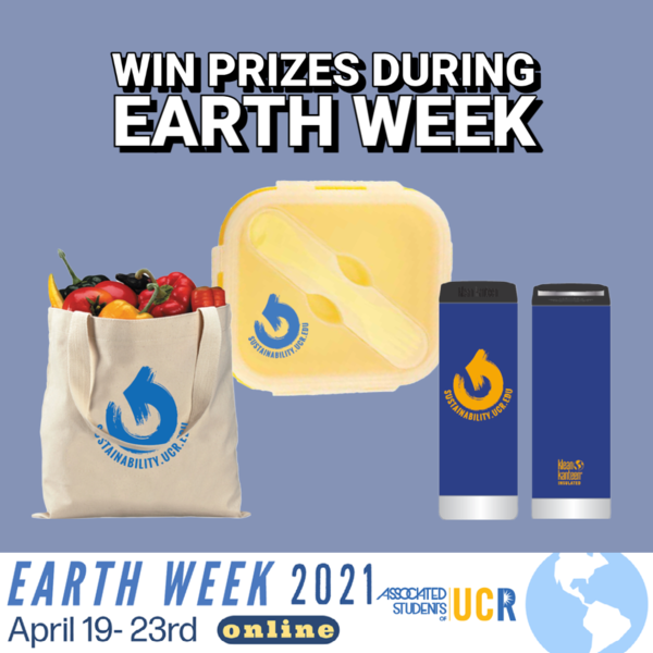 Earth Week Prizes Flyer | Office of Sustainability