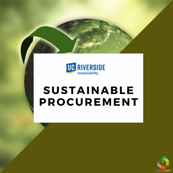 Sustainable Procurement Post